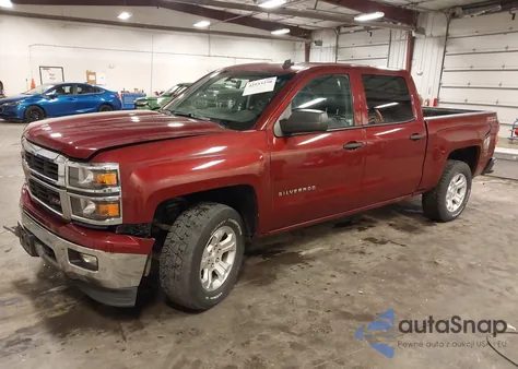 2014 Chevrolet Silverado 1500 2Lt из США, поврежденный, VIN 3GCUKREC4EG339740